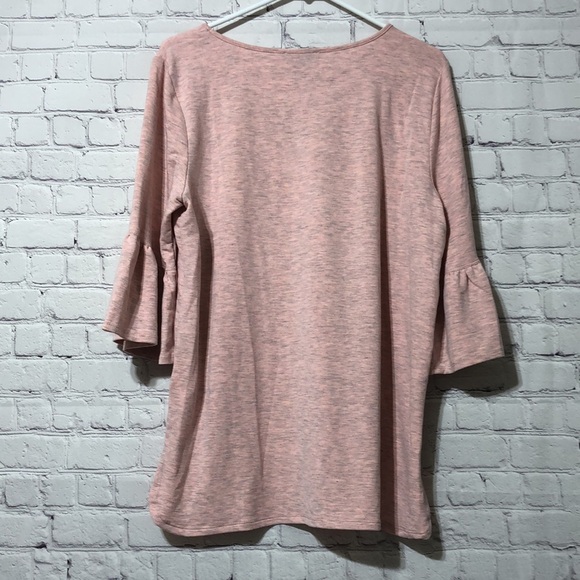 NWT Adrianna Papell top rose - Picture 4 of 7